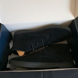 Birchbury Size 12 Black Suede Chukka Boots – Never Worn