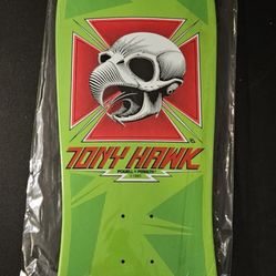 Powell Peralta Tony Hawk Lime Green Limited Edition Skateboard Deck New! 