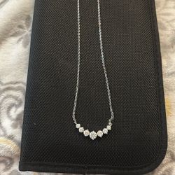 1.8CTTW MOISSANITE NECKLACE 