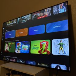 Samsung 55” 4K UHD Smart TV 