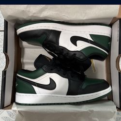 Air Jordan 1 Low Green And Blue/Red
