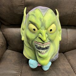 RARE Vintage 1998 Marvel Characters Inc. GREEN GOBLIN Spider-Man Latex Mask Costume