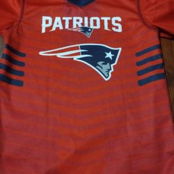 Patriots New England Flag Reversible Shirt  XL Youth