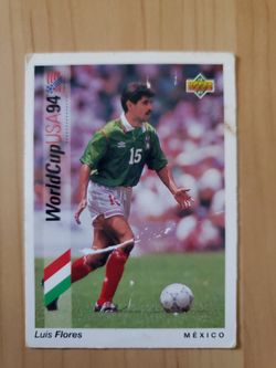 1993 Upper Deck World Cup 94 "Luis Flores "