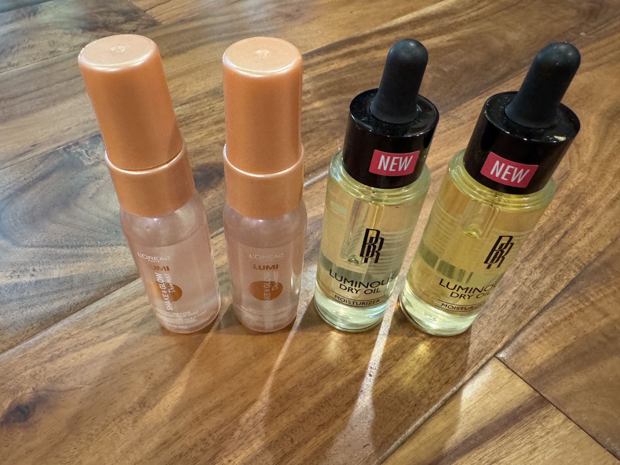 Face Mist + Dry Oil Bundle – $15 for All (L’Oréal & BR)