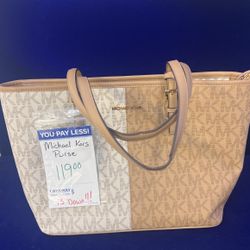 Michael Kors Purse Double Shade 