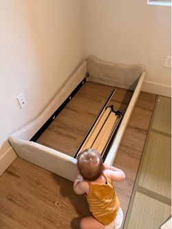 JOYMOR Toddler Bed, Floor Bed