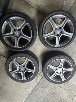 Tires Continental and wheels 225/45/17