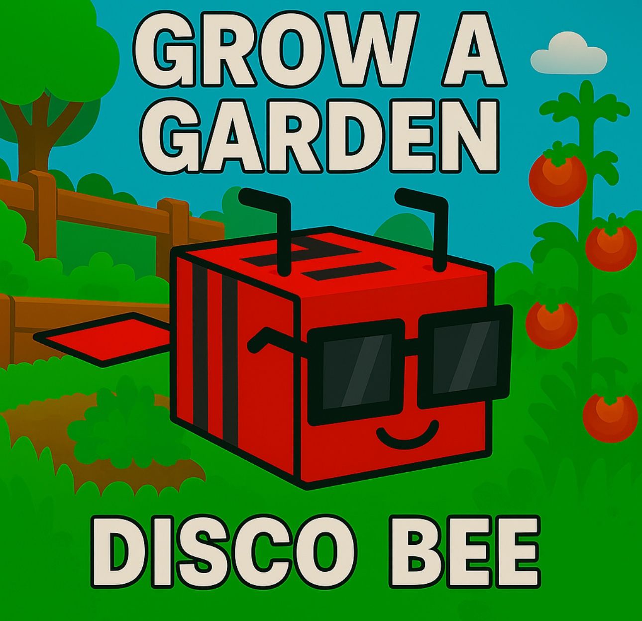 GROW A GARDEN DISCO BEE