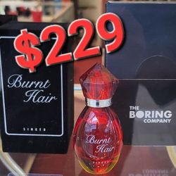 Brand New BURNT HAIR Fragrance Perfume Cologne By Elon Musk Boring Company
