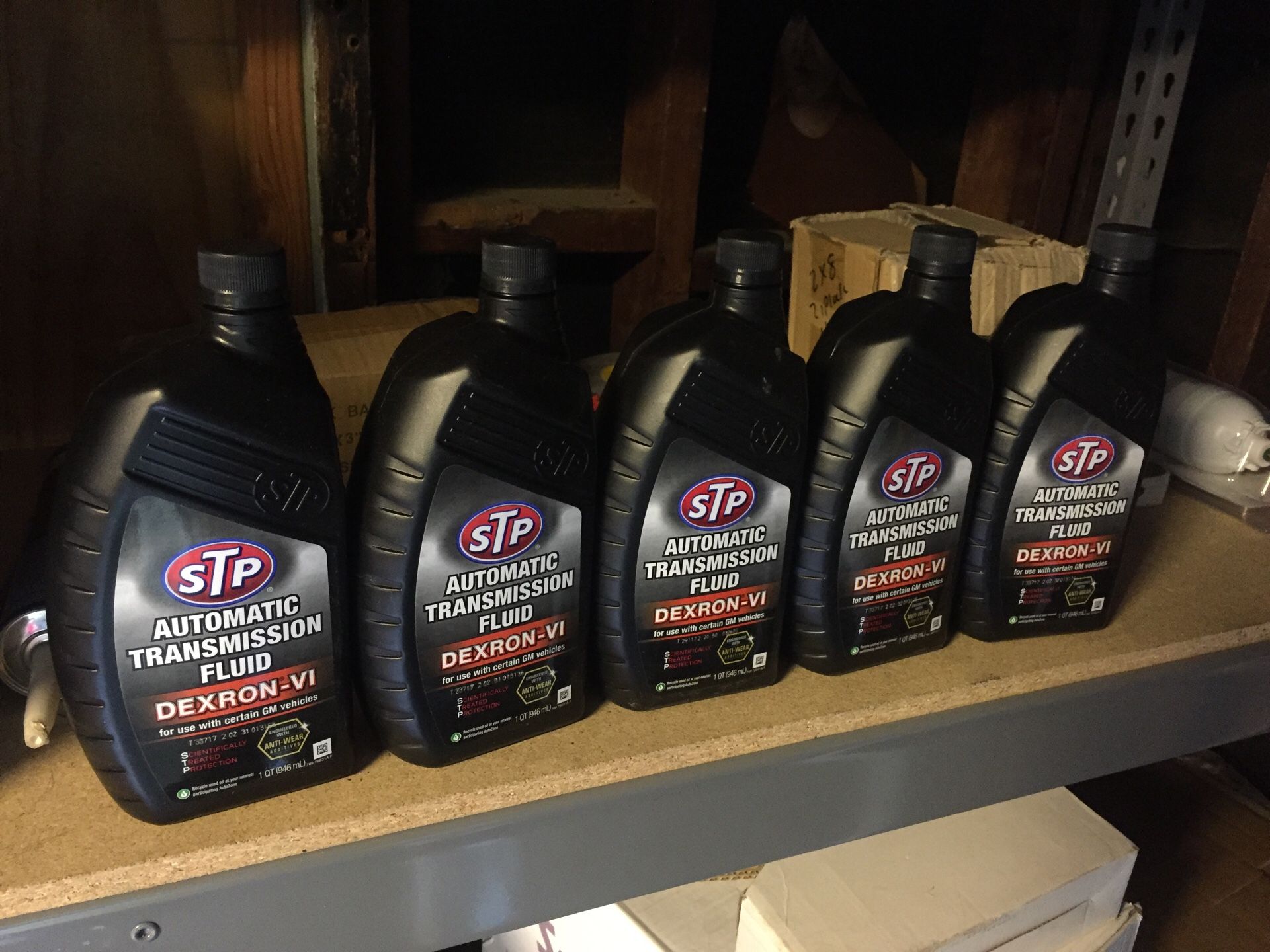 5 quarts of STP Automatic Transmission Fluid Dexron VI for Sale in