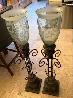 42” Tall Candle Sticks set of 2