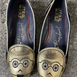 Irregular Choice Star Wars C-3PO Flats