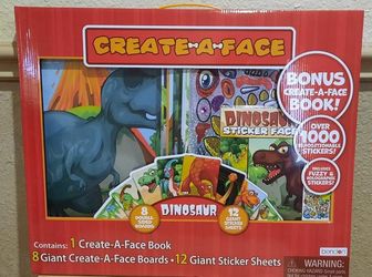 Brand New Create A Face Dinosaur