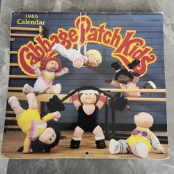 1986 Cabbage Patch Kids Calendar