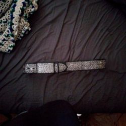 Cinto Piteado De Plata 