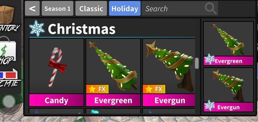 MM2 Selling EVERGREN set And MORE For Only $50 HMU