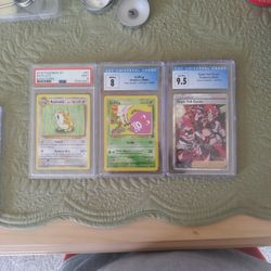 Graded Pokemon Cards 