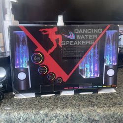 Dancing water speakers