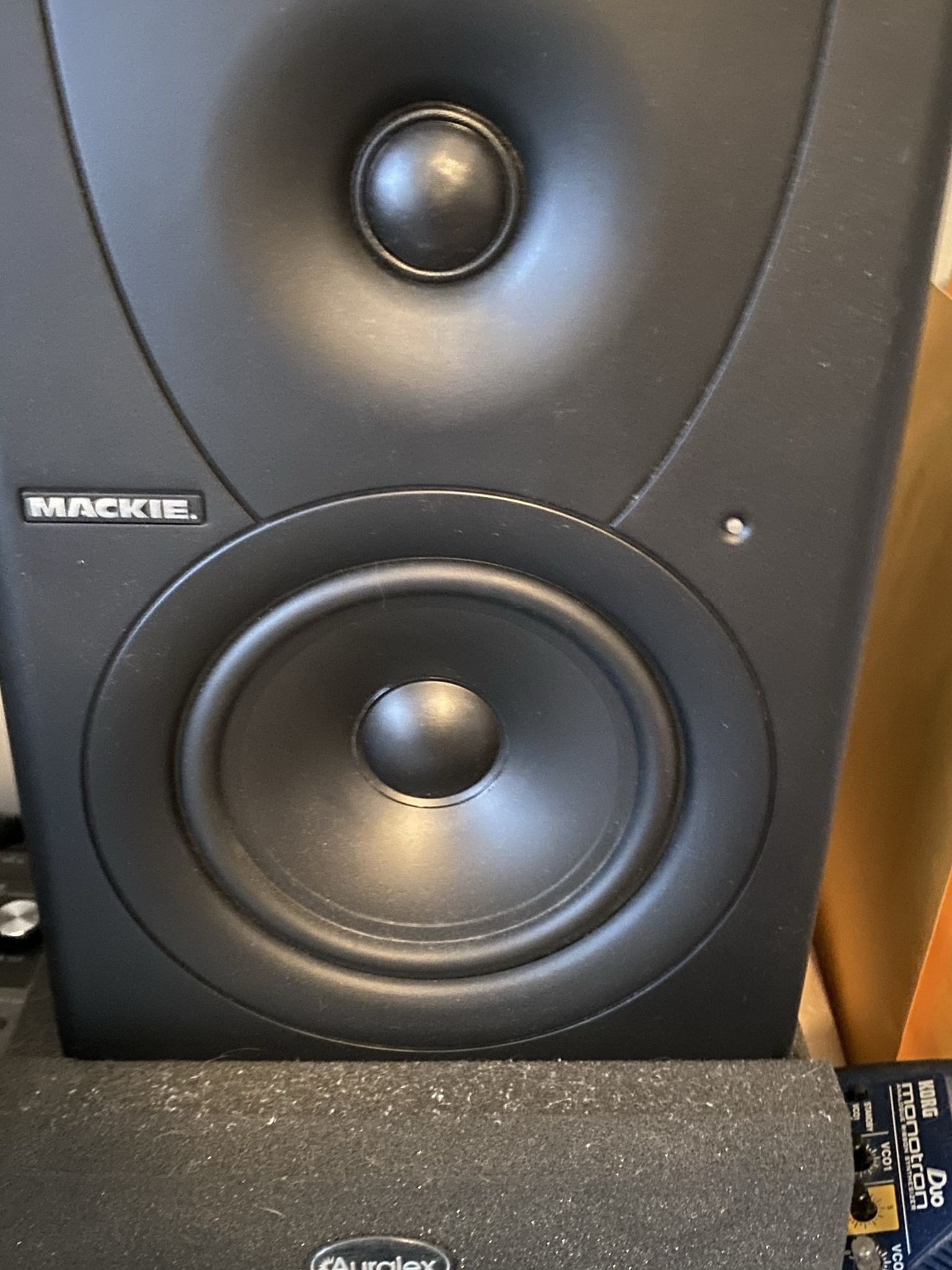 Mackie Monitors And Polk Sub All Powered