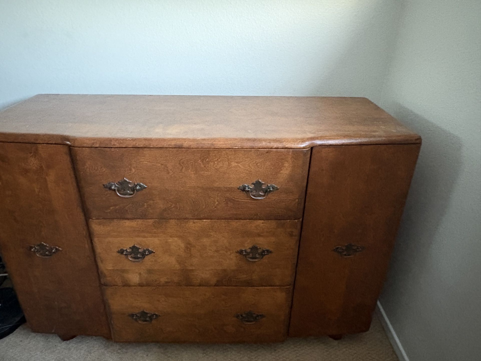 heywood wakefield dresser Vintage Heywood Wakefield Tall Dresser