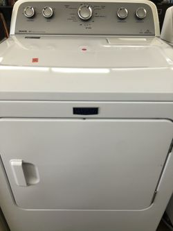 Maytag 7 CF HUGE Bravos Electric STEAM Dryer! Perfect! 100% guaranteed for 30 Days! Delivery Available for $35 to Dayton!