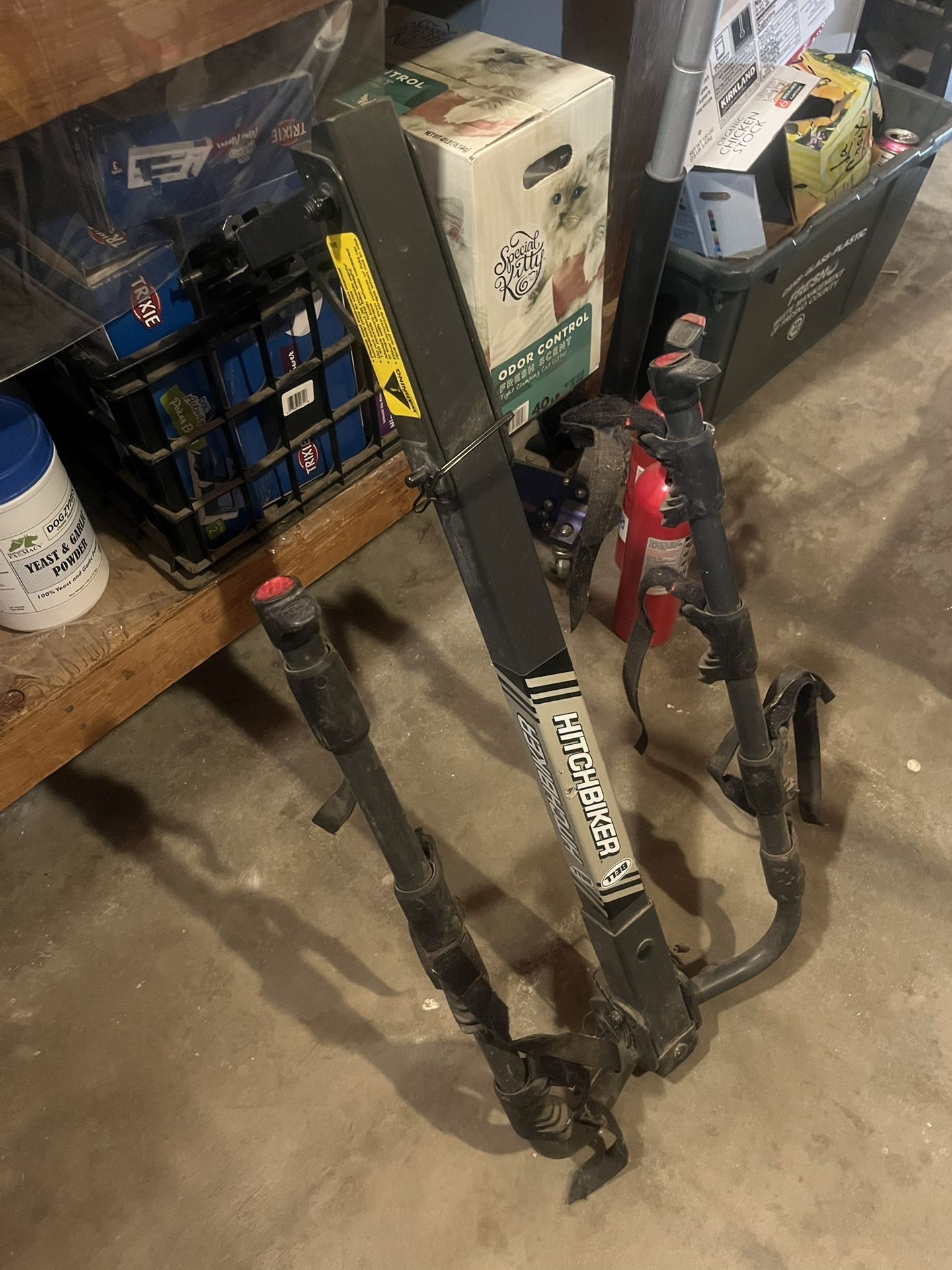 Bike Trailer Holds 4 Bikes