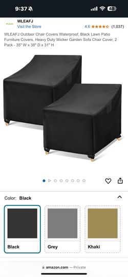 Patio Cover Set Of Two Brand New