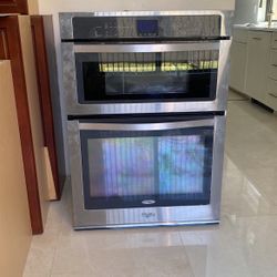 Whirlpool Oven and Microwave 