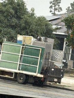 Metal pick up scrap