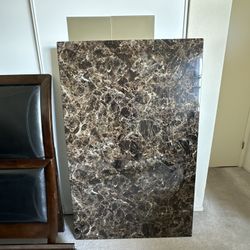 Ashley Furniture Dinning Table With 6 Leather Chairs 