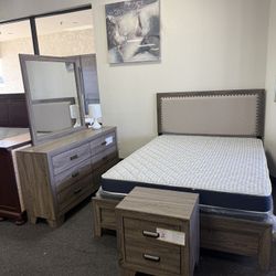 Queen 4 Piece Bedroom Set 
