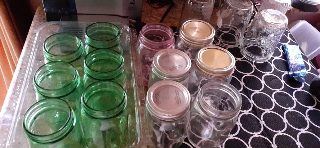 Mason Jars $8 For All 12 Of Them Pick Up In Temecula Off Pechanga Prkwy