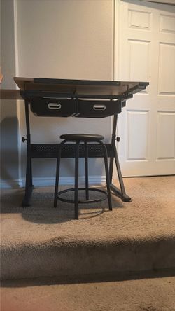 Art Desk With Chair