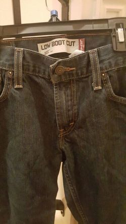 Clean LEVI's 527 Low Bootcut denim jeans W30xL30