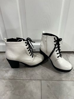 White boots