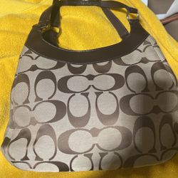 Coach Purse New, 15 across And 11 Taller 