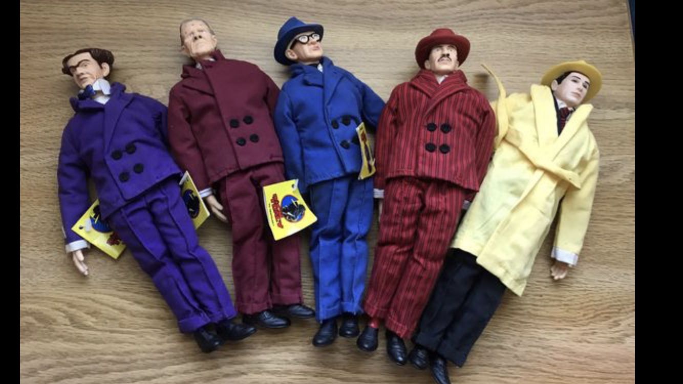 Dick Tracy Collectors Cloth Dolls 