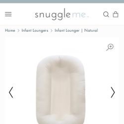 Brand New Snuggle Me Lounger And Cover