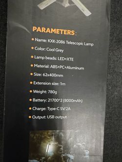 KXK-2086 Multifunctional Telescopic Camping Light