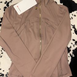 mauve / expresso lulu define jacket
