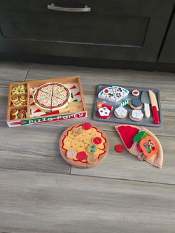 Melissa & Doug Pizza Party Cookie set play food