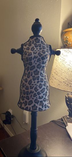 Jewelry holder leopard print