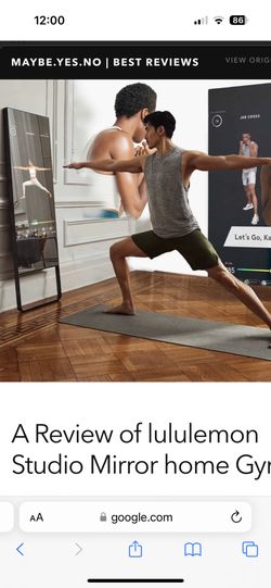 Lululemon Studio Interactive Mirror
