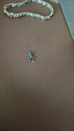 Silver Frog Charm