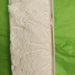Wrights 1 Roll Simplicity Trims 1731475095 Daisy Eyelet, 2-3/4" x 12 yd, Off White