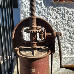 Antique Enterprise Manufacturing Co Sausage Press