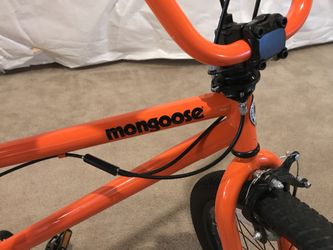 Orange mongoose online bike