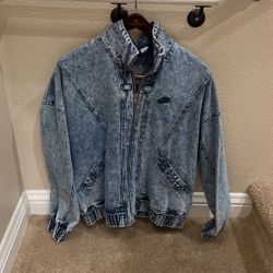 Nike Denim Jacket Size Large