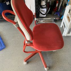 Kids Red Height Adjustable Chair- From Switzerland 